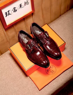 Hermes Business Men Shoes--059